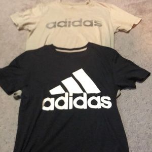 2 men’s small adidas shirts